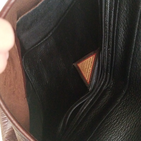 Unique Tom Thomas Leather New Angle Bag - Picture 6 of 8